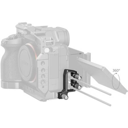 SmallRig 6062 - zacisk kabli USB-C do klatek do Sony Alpha 7 V - przykład użycia